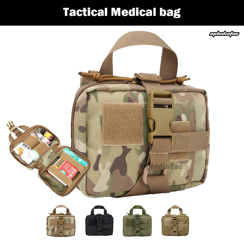 OphidianTac Tactical Multifunctional Medical Bag Portable First Aid Kit Military Lifesaving Case Survival Tools Pouch
OphidianTac Tactical Multifunctional Medical Bag Portable First Aid Kit Military Lifesaving Case Survival Tools Pouch