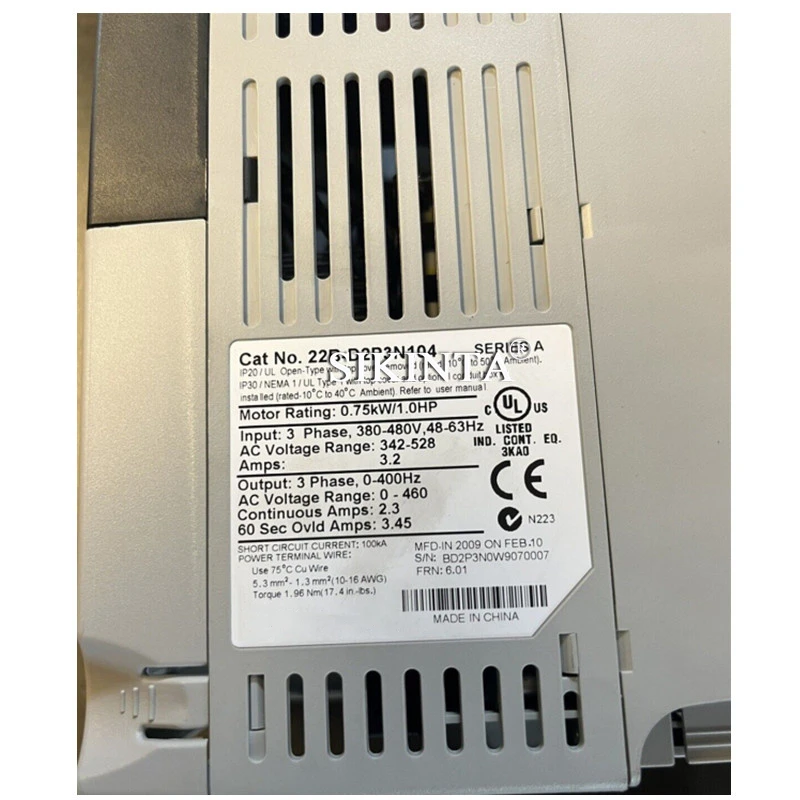 В наличии PowerFlex 40 AC Drive 22B-D1P4N104 380 В. 075 кВт полностью протестирован
В наличии PowerFlex 40 AC Drive 22B-D1P4N104 380 В. 075 кВт полностью протестирован
