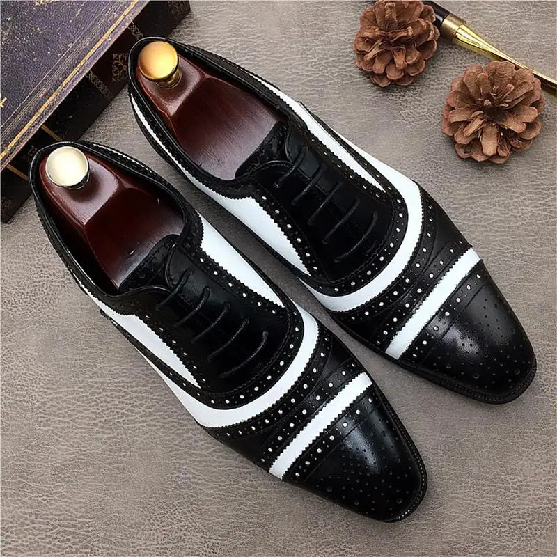 New Men Leather Shoes Lace Up Fashion Brand Casual Shoes Dress Shoes Brogue Spring Vintage Classic Male Mens Shoes
New Men Leather Shoes Lace Up Fashion Brand Casual Shoes Dress Shoes Brogue Spring Vintage Classic Male Mens Shoes