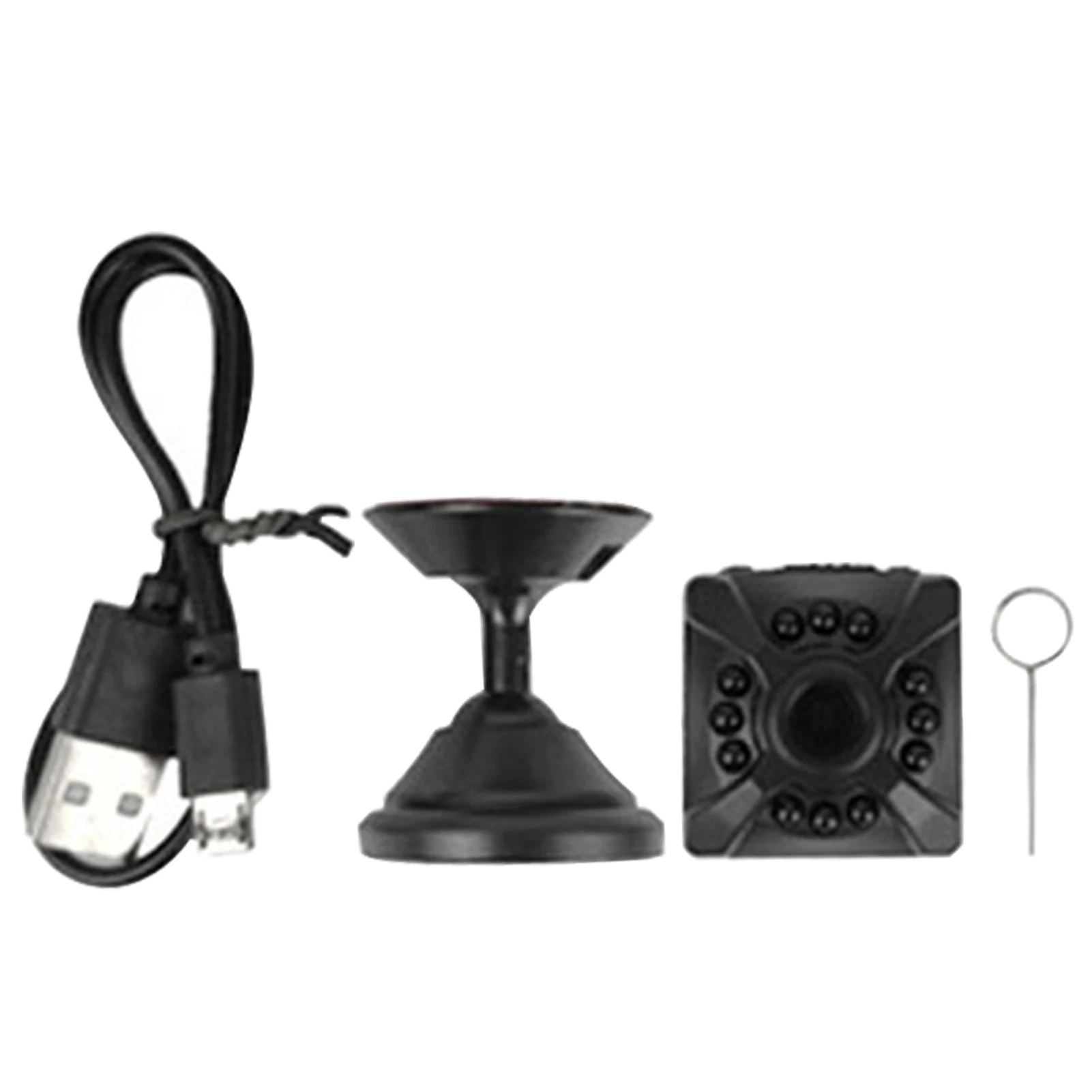 Magnetic Base Home Safety Security Camera HD 1080P Night Vision USB Rechargeable TF Card Support Wireless WiFi Two-way Audio
Magnetic Base Home Safety Security Camera HD 1080P Night Vision USB Rechargeable TF Card Support Wireless WiFi Two-way Audio