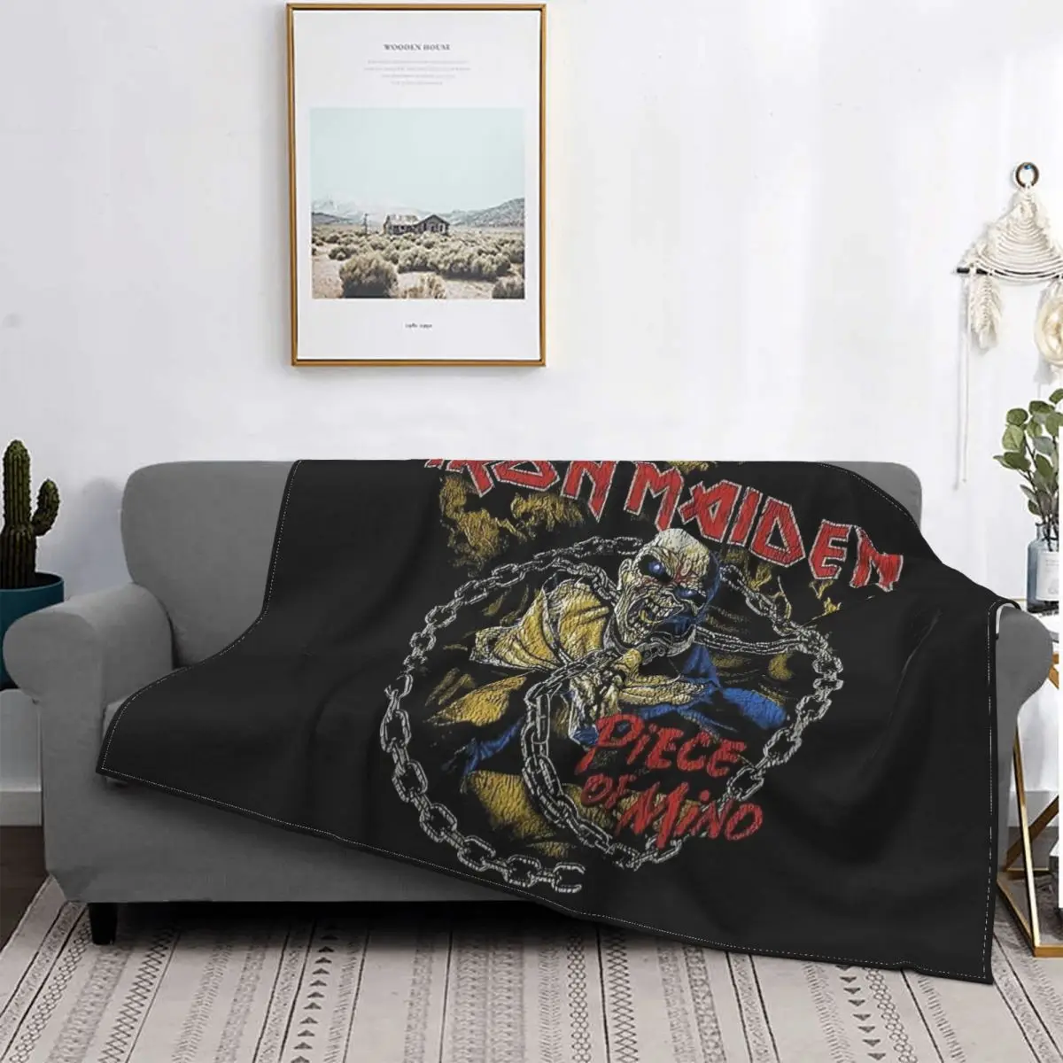 Maiden Music Band Blankets Flannel Piece of Mind Warm Throw Blankets for Outdoor Travel Bedroom Quilt
Maiden Music Band Blankets Flannel Piece of Mind Warm Throw Blankets for Outdoor Travel Bedroom Quilt