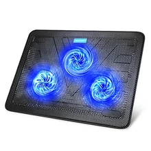 NEW2022 TECKNET 12"-17" Quiet Laptop Cooler Cooling Pad Stand With 3 USB Powered Fans, &
NEW2022 TECKNET 12"-17" Quiet Laptop Cooler Cooling Pad Stand With 3 USB Powered Fans, &