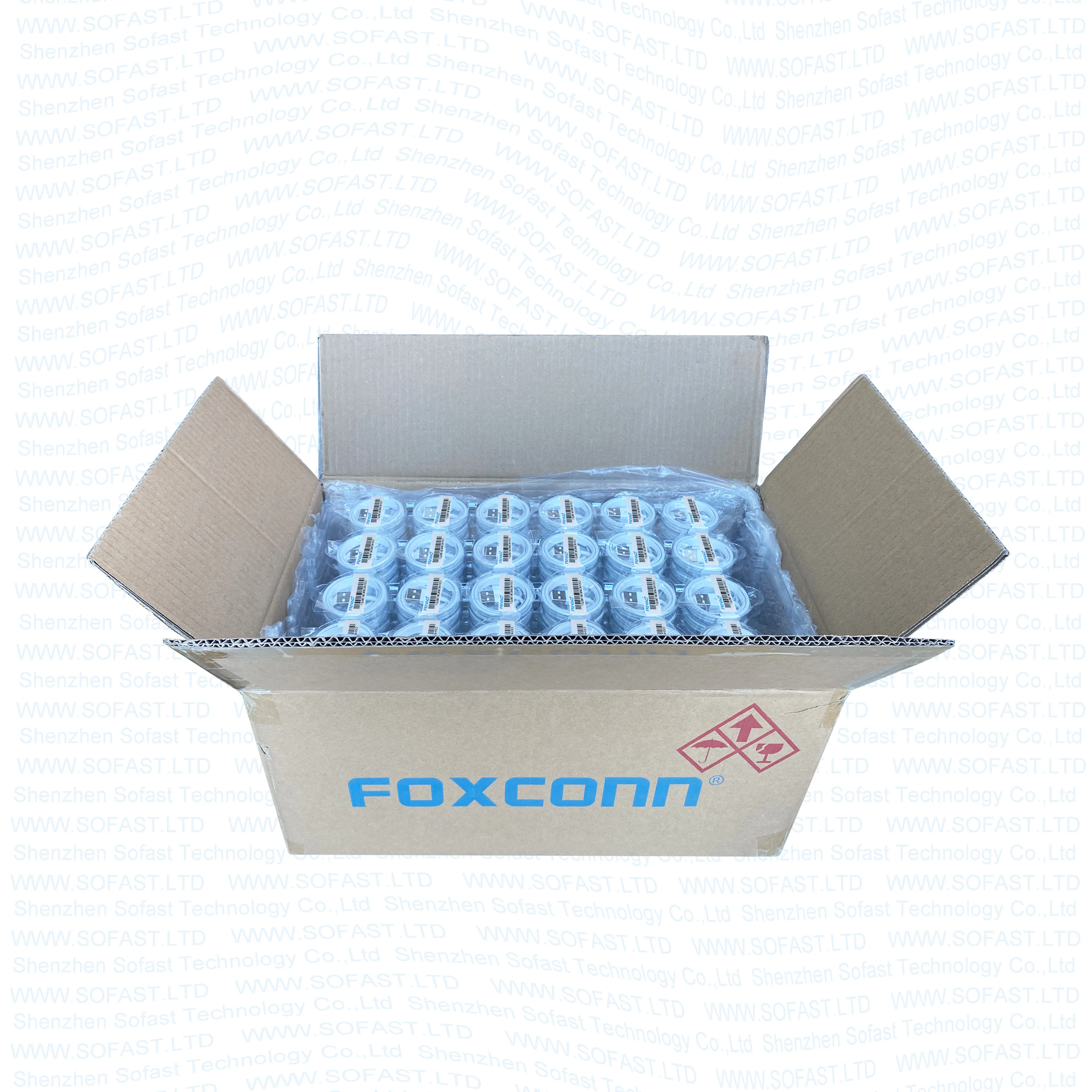 

Foxconn Cable For Iphone Support Data Transfer And Fast Charging For Iphone One Box Of 500 Pcs