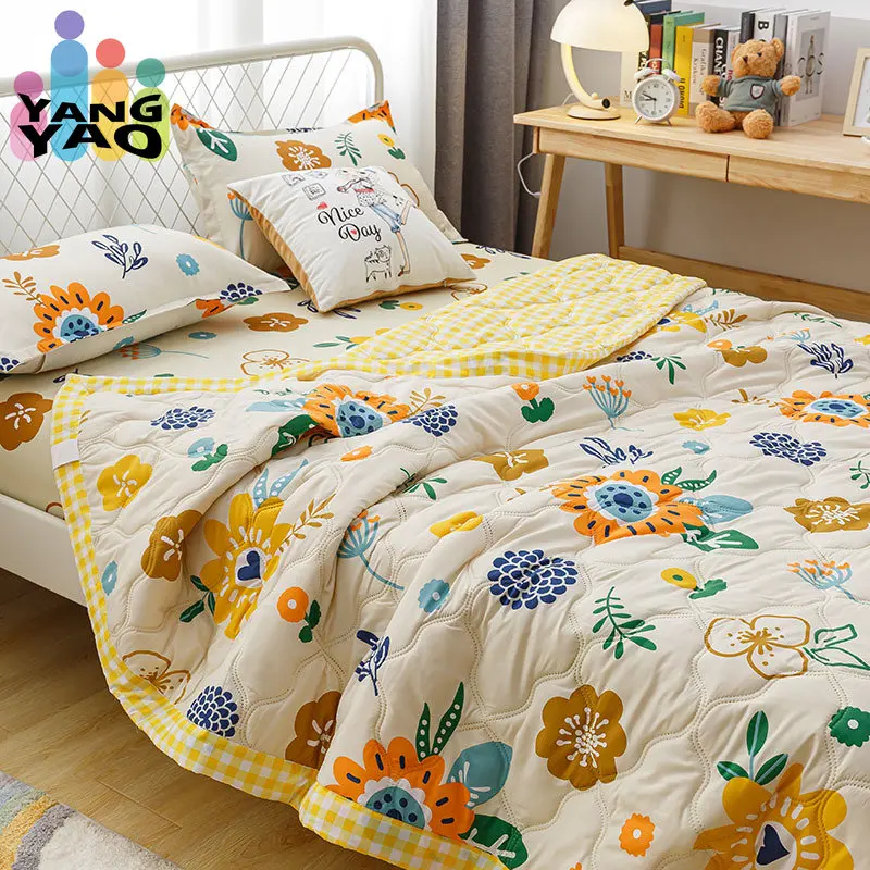 Cool Summer Quilt Soft Washed Microfiber Duvets Insert Breathable Air Conditioning Comforters Home Office Nap Blanket Bedspread
Cool Summer Quilt Soft Washed Microfiber Duvets Insert Breathable Air Conditioning Comforters Home Office Nap Blanket Bedspread