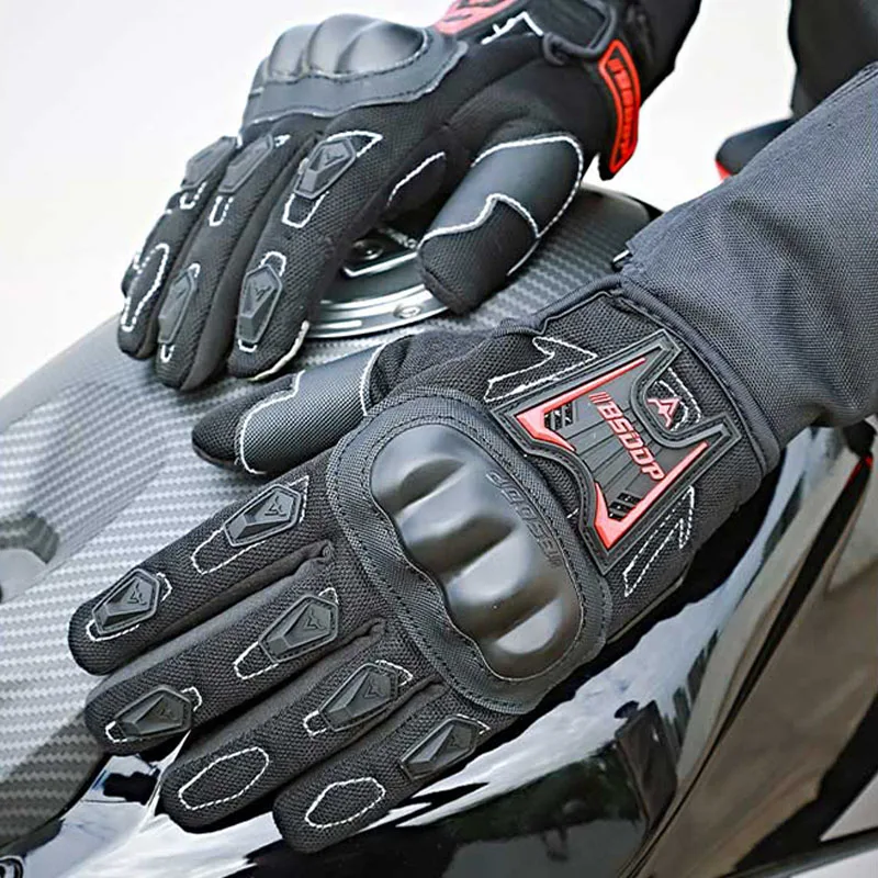 Men's Ladies Motorcycle Gloves Off-Road Anti-Drop Full-Finger Protection Can Touch Phone Screen for Outdoor Cycling
Men's Ladies Motorcycle Gloves Off-Road Anti-Drop Full-Finger Protection Can Touch Phone Screen for Outdoor Cycling