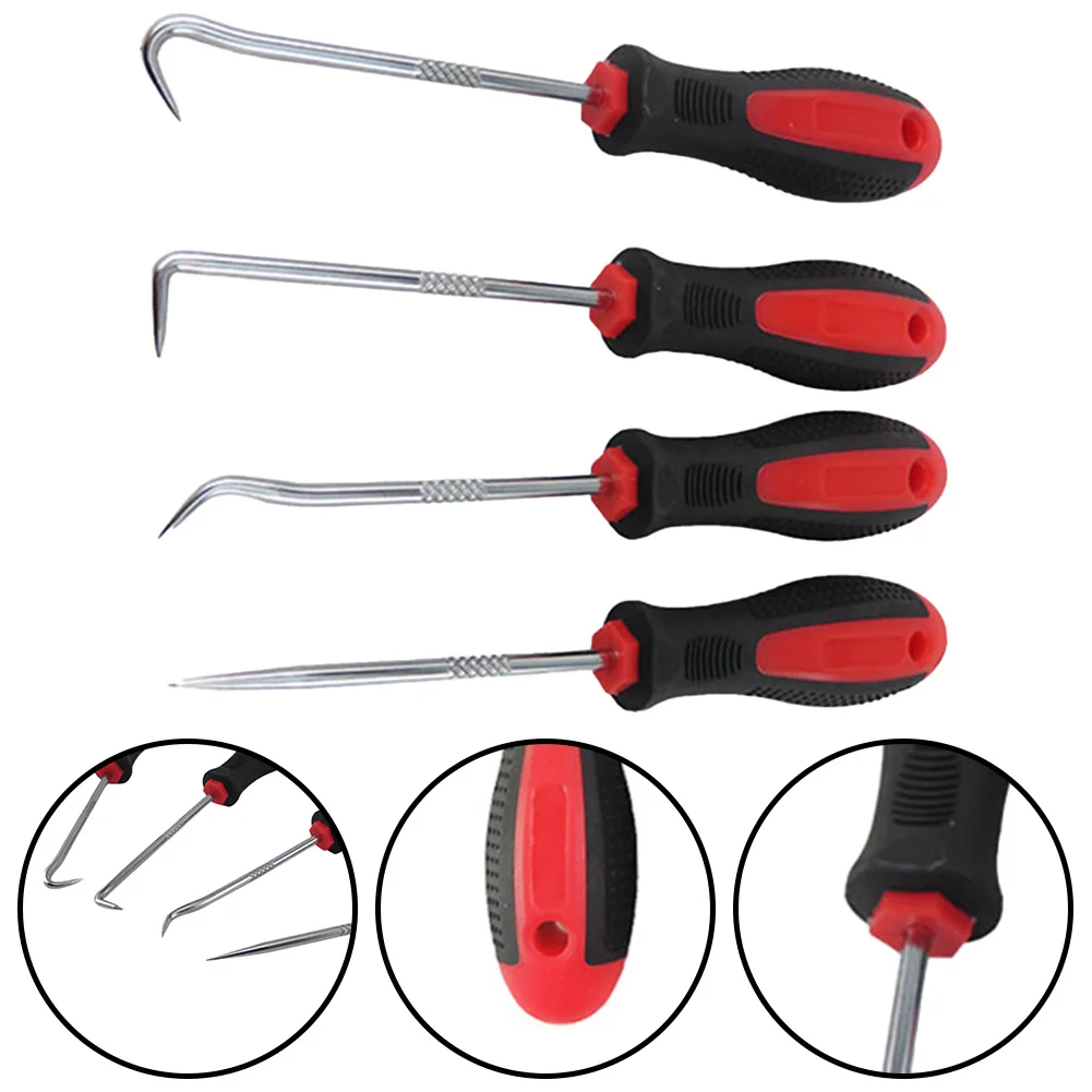 Hand Tools Pick & Hook Tools Auto Repair Oil Seal 3.5mm Hook Rod Dia 4pcs/set Car Craft Gasket Non-slip O Ring
Hand Tools Pick & Hook Tools Auto Repair Oil Seal 3.5mm Hook Rod Dia 4pcs/set Car Craft Gasket Non-slip O Ring
