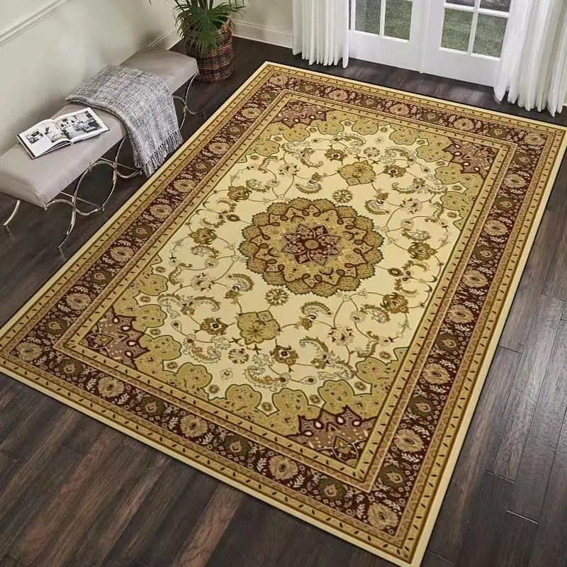 

Vintage Persian Carpet for Living Room Sofas Bedroom Decor Bedside Non-silp Floor Mats Large Area Rug for Hallway Entry Door Mat