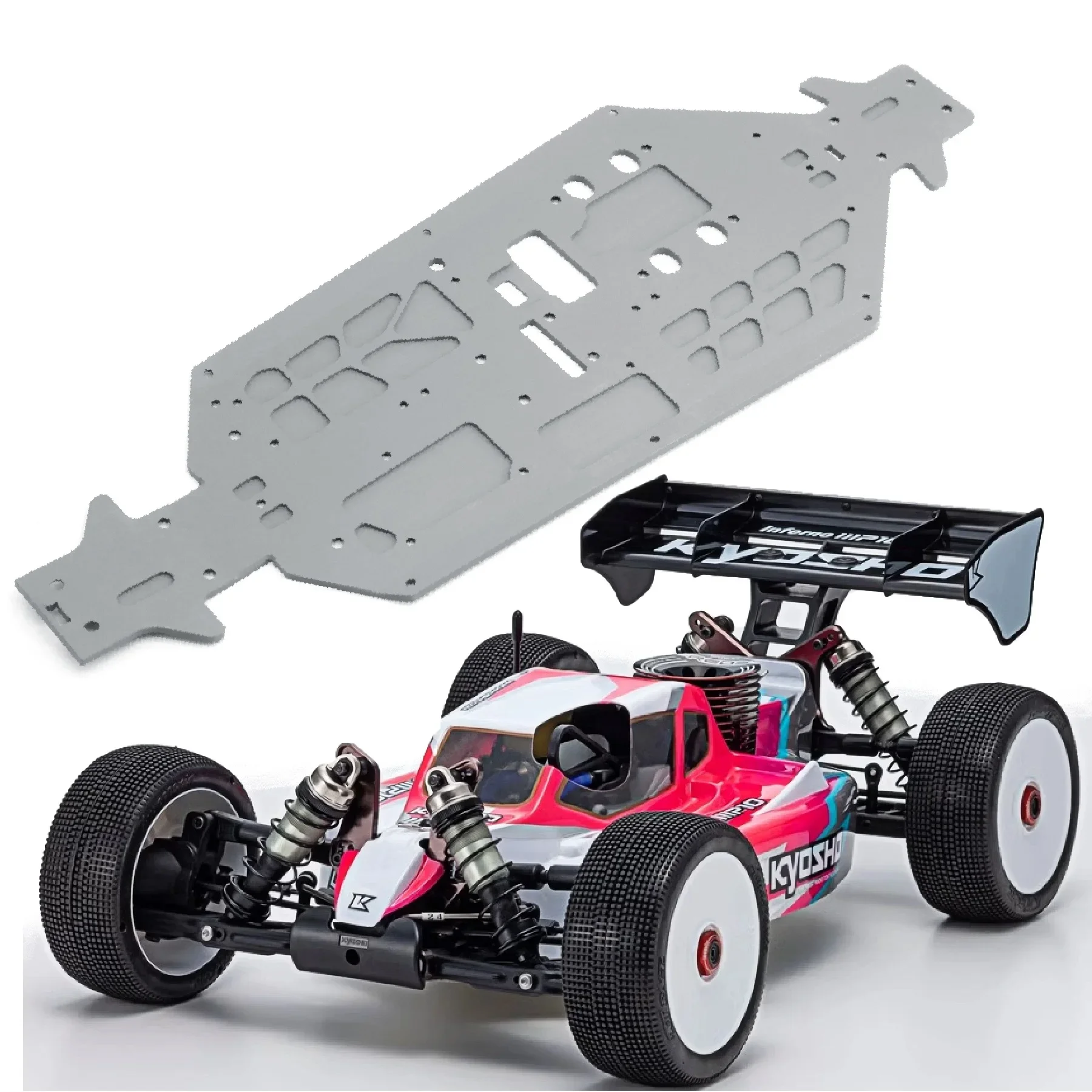 KKRC Metal Main Chassis Plate IF601 for Kyosho MP10 1/8 RC Car Upgrade Parts Accessories
KKRC Metal Main Chassis Plate IF601 for Kyosho MP10 1/8 RC Car Upgrade Parts Accessories