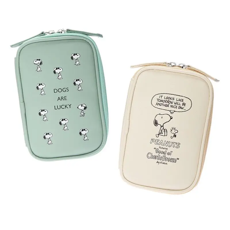 Style New Snoopy Leather Storage Bag Cartoon Cute Earphone Clutch Kawaii Pencil Pouch Cases School Supplies Korean Stationery
Style New Snoopy Leather Storage Bag Cartoon Cute Earphone Clutch Kawaii Pencil Pouch Cases School Supplies Korean Stationery