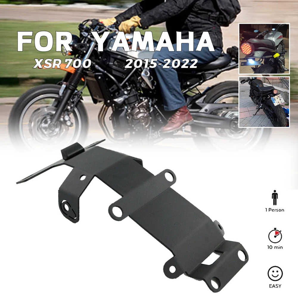 For YAMAHA XSR 700 XSR700 2015-2022 2022 2021 2020 Motorcycle Rear License Plate Tailstock Bracket Mounting Frame With LED Light
For YAMAHA XSR 700 XSR700 2015-2022 2022 2021 2020 Motorcycle Rear License Plate Tailstock Bracket Mounting Frame With LED Light