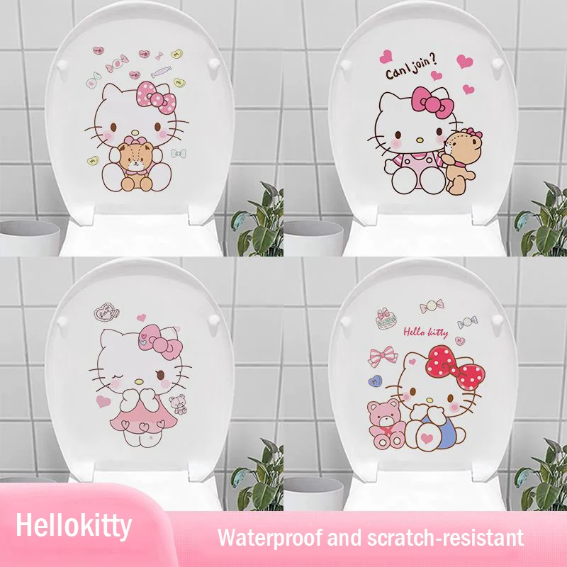 Sanrio Cartoon Cute Hellokitty Sticker Toilet Seat Sticker Toilet Seat Creative Personality Cat Decorative Stickers
Sanrio Cartoon Cute Hellokitty Sticker Toilet Seat Sticker Toilet Seat Creative Personality Cat Decorative Stickers