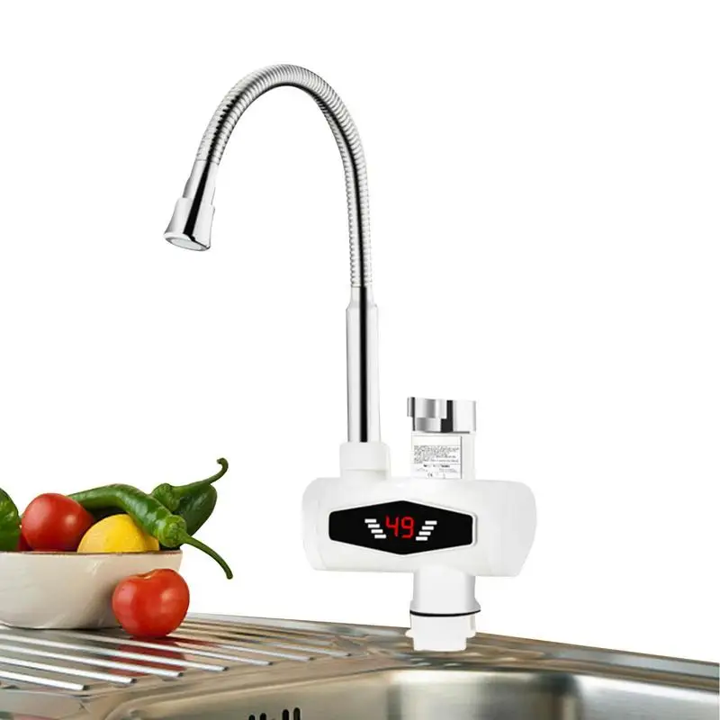 Fast Heating Tap Water Faucet 220V Electric Heater Faucet Tap Adjustable Direction Bathroom Kitchen Heating Tap Faucet With LED
Fast Heating Tap Water Faucet 220V Electric Heater Faucet Tap Adjustable Direction Bathroom Kitchen Heating Tap Faucet With LED