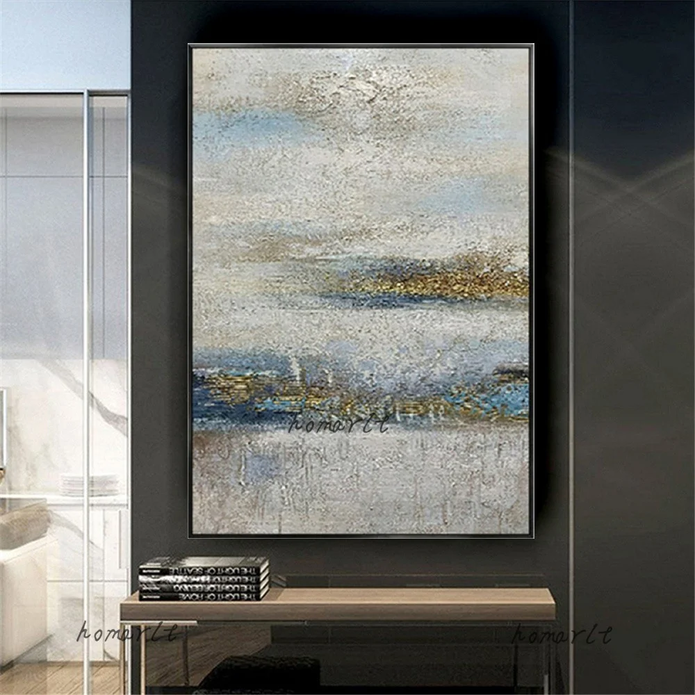 100% Hand-Painted Modern Oil Painting Made Large Abstract Wall Art Pictures For Room Decor Paintings On Canvas Landscape Mural
100% Hand-Painted Modern Oil Painting Made Large Abstract Wall Art Pictures For Room Decor Paintings On Canvas Landscape Mural