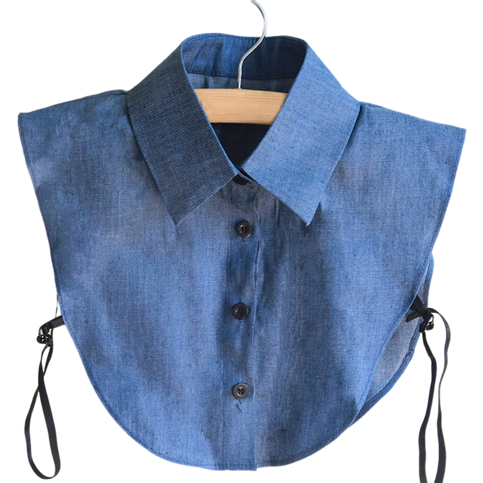 Denim Decorative Fake Collar Multi-Functional Korean Version Pullover Collar Suitable for Uniforms Jackets
Denim Decorative Fake Collar Multi-Functional Korean Version Pullover Collar Suitable for Uniforms Jackets
