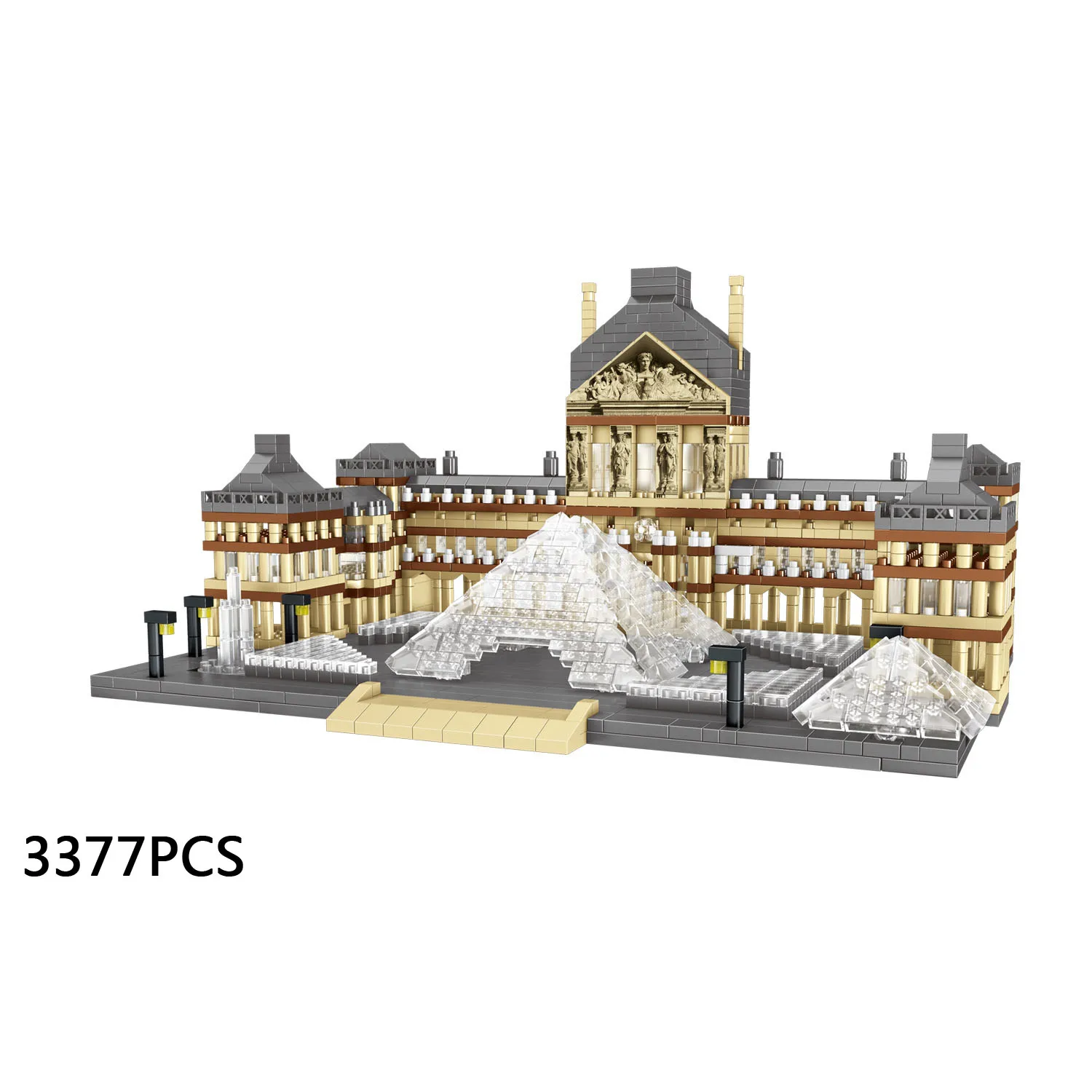 Nanobrick World Famous Literary Art Architecture Micro Diamond Build Block France Paris Louvre Museum Assemble Model Brick Toys
Nanobrick World Famous Literary Art Architecture Micro Diamond Build Block France Paris Louvre Museum Assemble Model Brick Toys