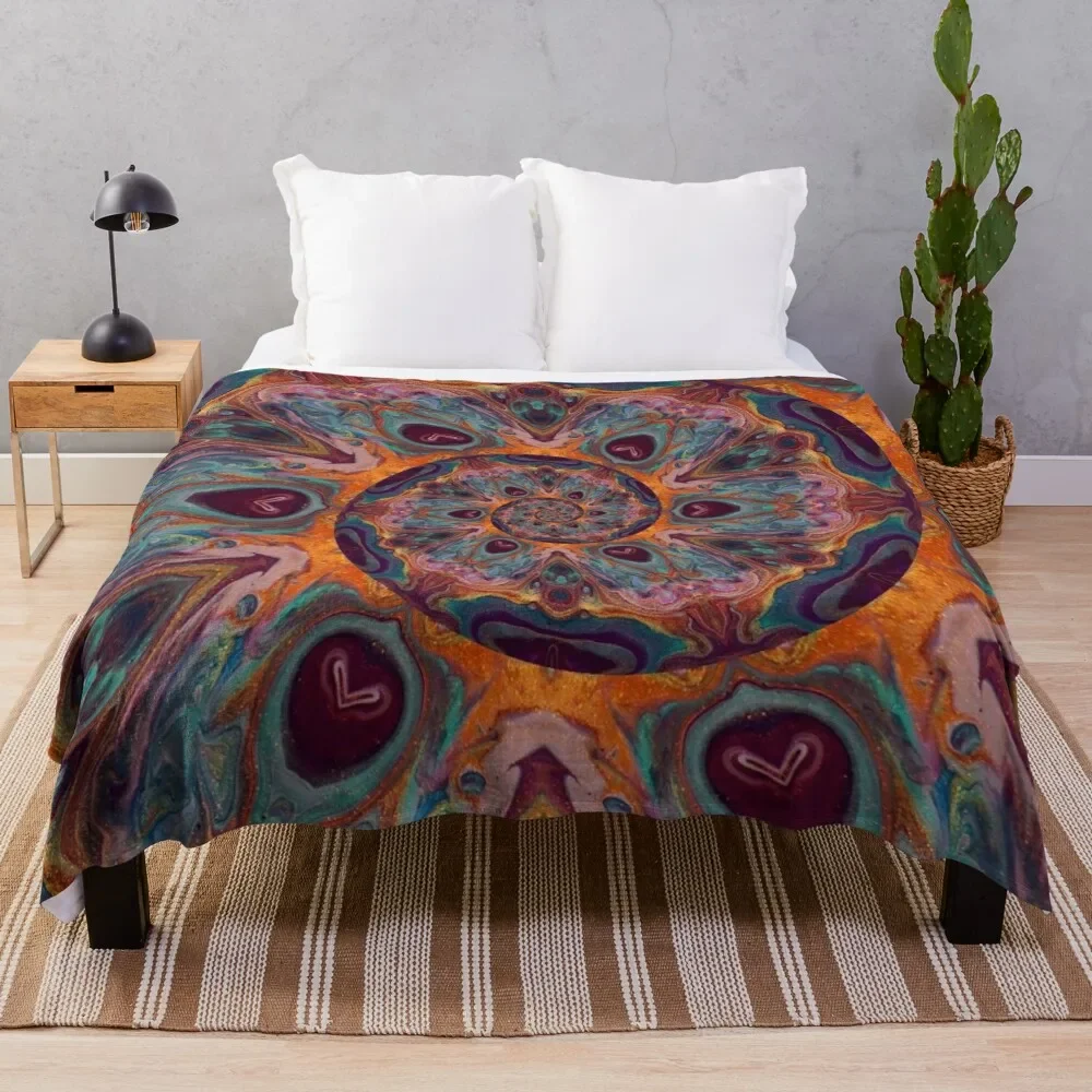 Autumn Peacock Spiral - Abstract Art by Fluid Nature Throw Blanket Fluffy Soft Blankets Decorative Sofa Blankets
Autumn Peacock Spiral - Abstract Art by Fluid Nature Throw Blanket Fluffy Soft Blankets Decorative Sofa Blankets