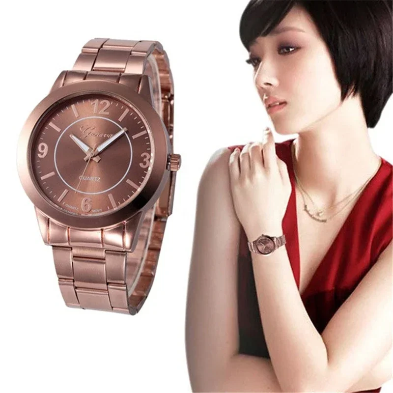 Luxury Brand Geneva Womens Watches Stainless Steel Sports Watch Quartz Hour Waterproof Wristwatch Clock Men's Watch relogio
Luxury Brand Geneva Womens Watches Stainless Steel Sports Watch Quartz Hour Waterproof Wristwatch Clock Men's Watch relogio