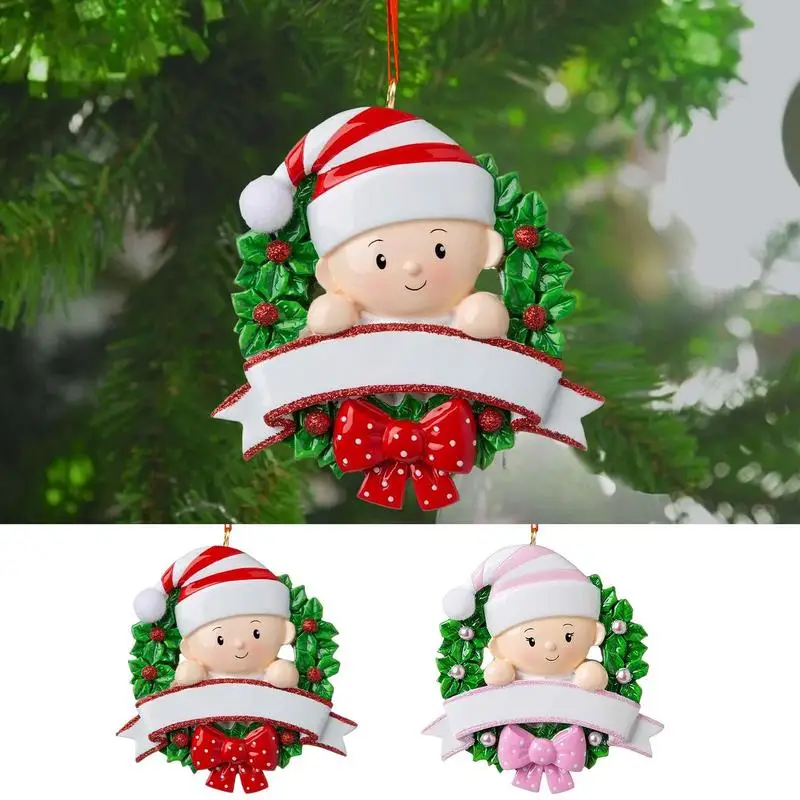 Babys First Christmas Hung Decorations Writable DIY Decorations Shatterproof Christmas Tree Ornaments with Hung Rope Family
Babys First Christmas Hung Decorations Writable DIY Decorations Shatterproof Christmas Tree Ornaments with Hung Rope Family