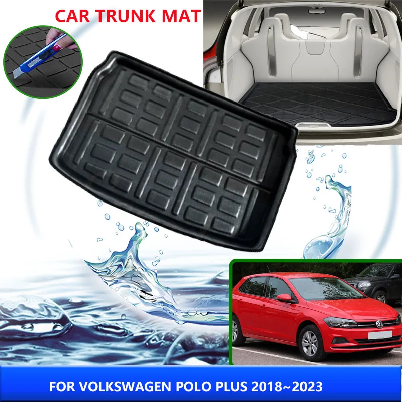 Car Trunk Mat For VW Volkswagen Polo Plus R Line 2018~2023 2020 2021 High Temperature Resistant Storage Carpet Auto Accessories
Car Trunk Mat For VW Volkswagen Polo Plus R Line 2018~2023 2020 2021 High Temperature Resistant Storage Carpet Auto Accessories