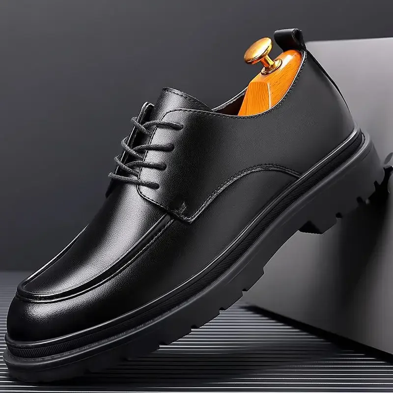 Fall Hair Stylist Men's Shoes Boys British Style Retro Big Head Leather Shoes Men's Business Formal Wear Suit Casual Shoes Y
Fall Hair Stylist Men's Shoes Boys British Style Retro Big Head Leather Shoes Men's Business Formal Wear Suit Casual Shoes Y