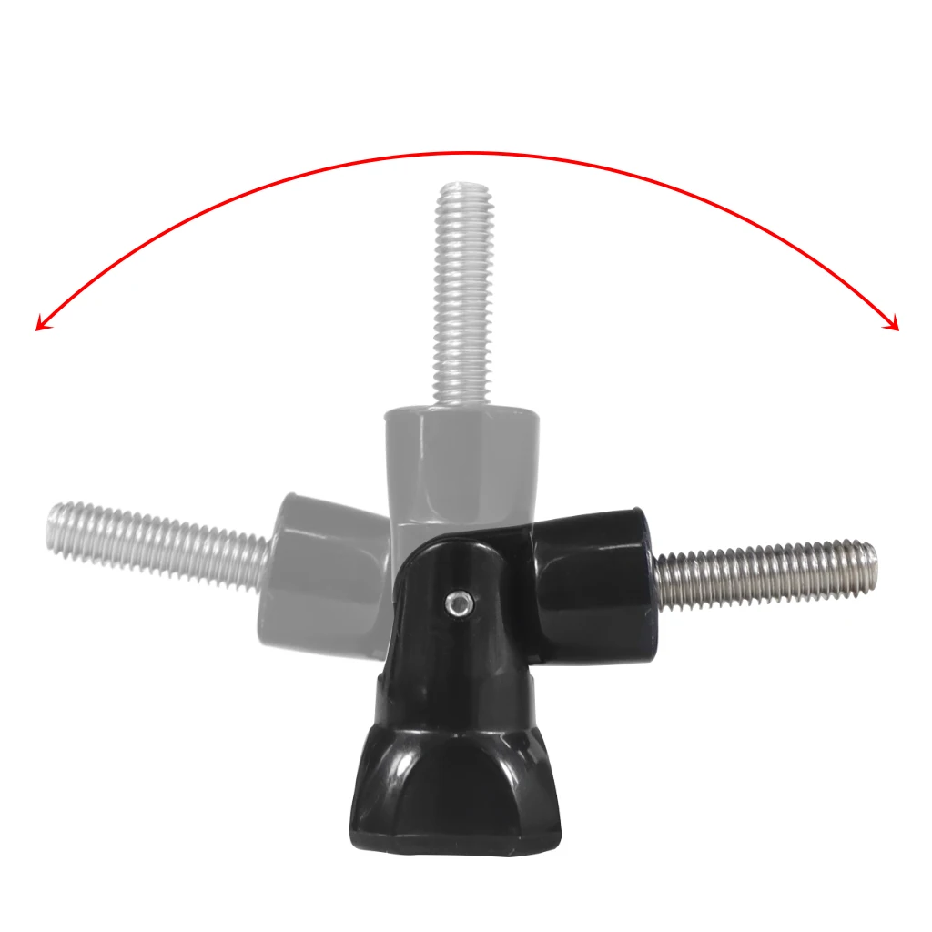 FEICHAO Rotatable M5 Thumb Screw For GoPro /DJI Action Camera Thumbscrew Knob Bolt for Camera Video Monopod Tripod Mount Adapter
FEICHAO Rotatable M5 Thumb Screw For GoPro /DJI Action Camera Thumbscrew Knob Bolt for Camera Video Monopod Tripod Mount Adapter