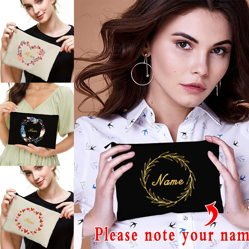 Custom Personalized Name Cosmetic Bag Women Outdoor Travel Beauty Makeup Bag Storage Pouch Bachelor Party Lipstick Clutch Bag
Custom Personalized Name Cosmetic Bag Women Outdoor Travel Beauty Makeup Bag Storage Pouch Bachelor Party Lipstick Clutch Bag
