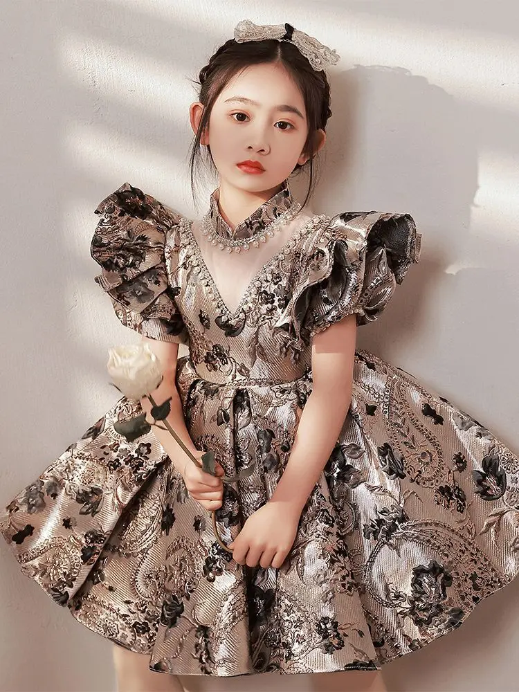 High-End Flower Girl Dresses Kids Turkish Ball Gowns Vintage Spanish Children Birthday Party Dress for Easter Eid Birthday Party
High-End Flower Girl Dresses Kids Turkish Ball Gowns Vintage Spanish Children Birthday Party Dress for Easter Eid Birthday Party