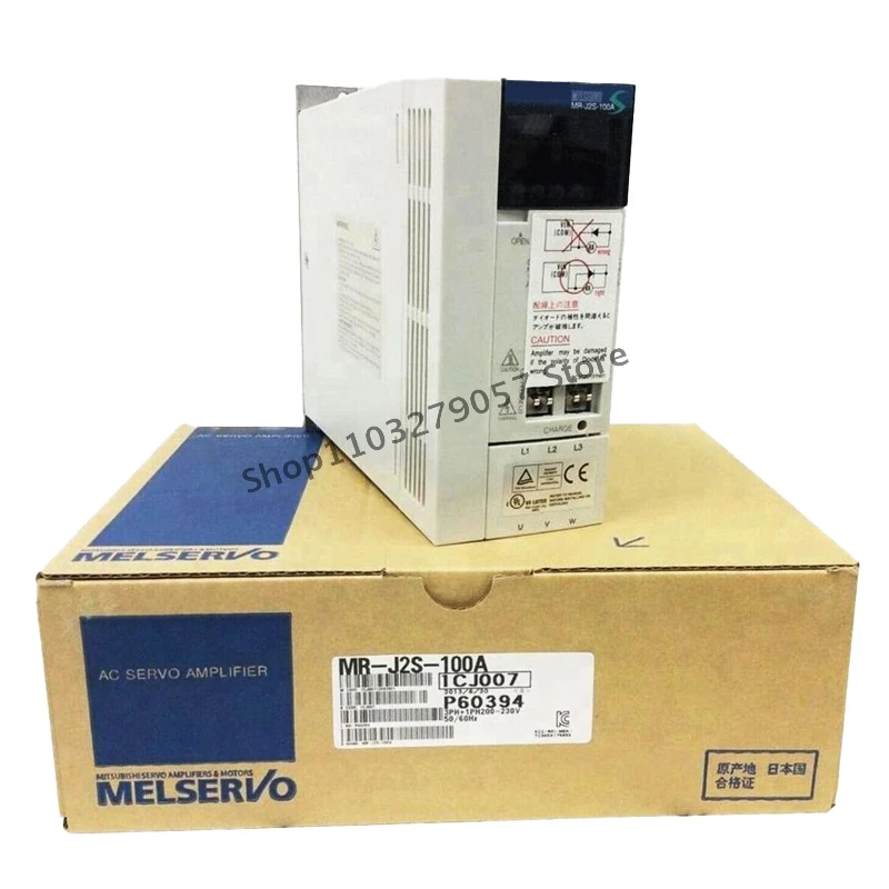 

1PCS New In Box Brand MR-J2S-100A General purpose AC servo amplifier MR-J2 series. MRJ2S100A Fast Ship