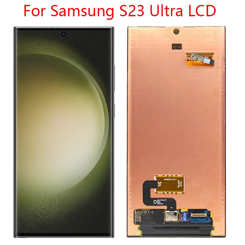 OLED For Samsung S23 Ultra LCD Display Touch Screen Digitizer for Samsung S23 Ultra 5G S918 S918B S918U LCD
OLED For Samsung S23 Ultra LCD Display Touch Screen Digitizer for Samsung S23 Ultra 5G S918 S918B S918U LCD