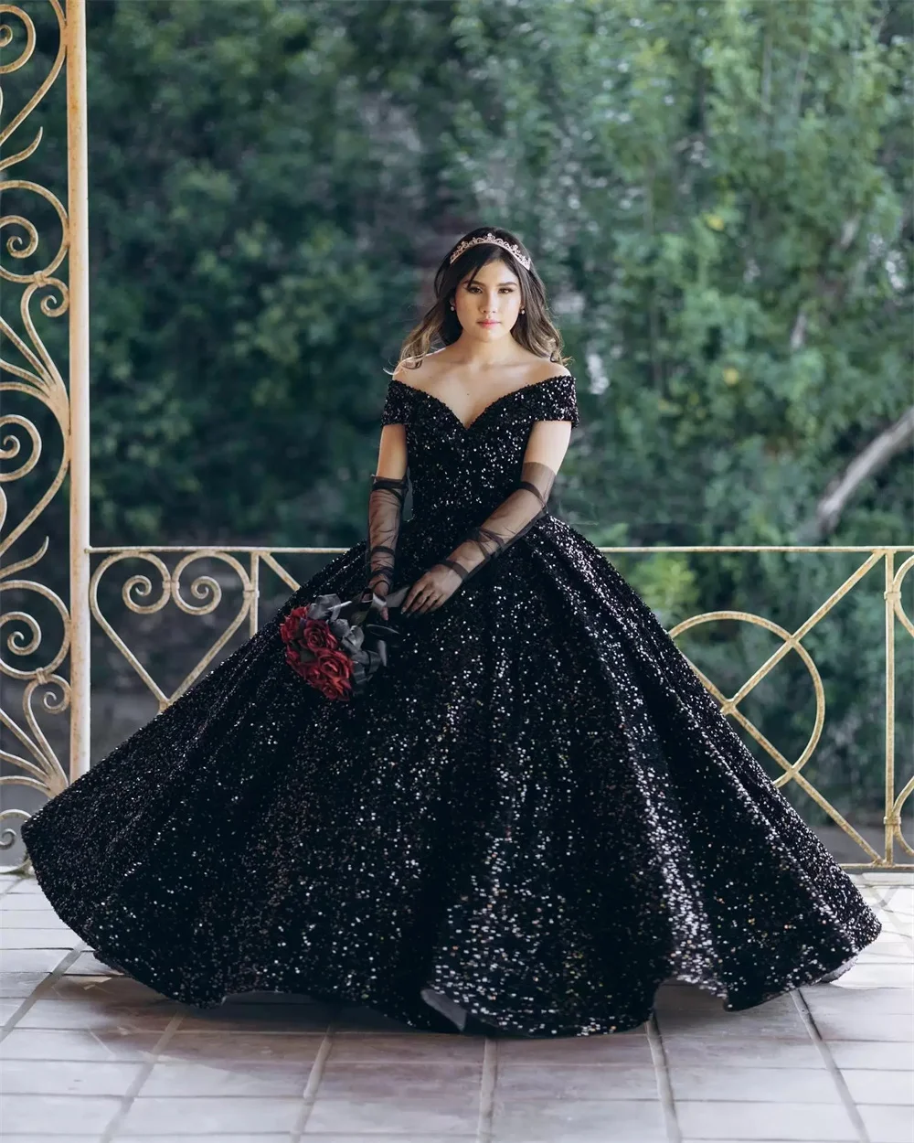 Haute Couture Sequin Quinceanera Dress Prom Dress Masquerade Prom Princess Girl Sequin Long Sweet Solid Color Red Black
Haute Couture Sequin Quinceanera Dress Prom Dress Masquerade Prom Princess Girl Sequin Long Sweet Solid Color Red Black