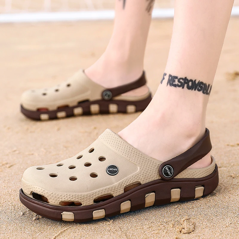 Summer Beach Shoes for Men 2023 New Closed Toe Cloges Shoes Fashion Breathable Men's Slip on Sandals Outdoor Casual Slippers
Summer Beach Shoes for Men 2023 New Closed Toe Cloges Shoes Fashion Breathable Men's Slip on Sandals Outdoor Casual Slippers