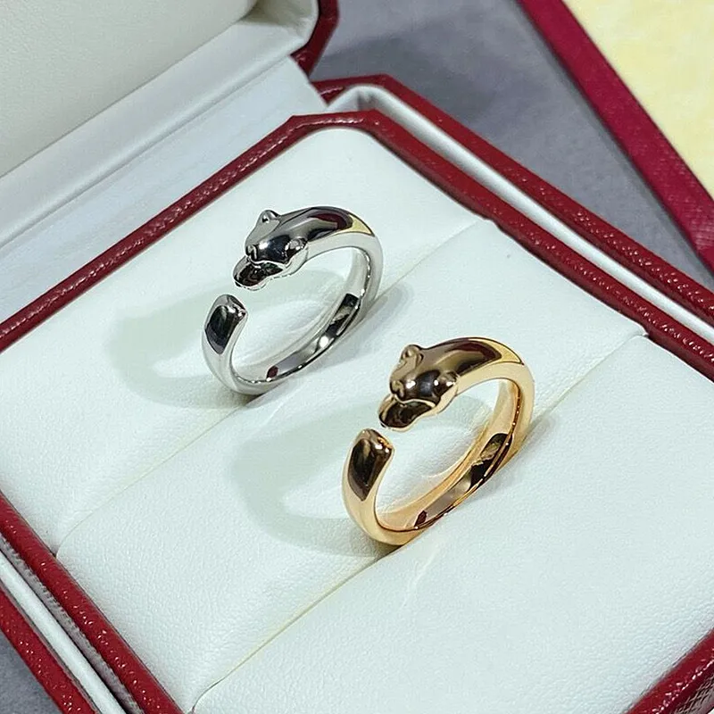 Hot selling classic brand 925 Sterling Silver Leopard Head Ring Ladies personality trend luxury jewelry party couple gift
Hot selling classic brand 925 Sterling Silver Leopard Head Ring Ladies personality trend luxury jewelry party couple gift