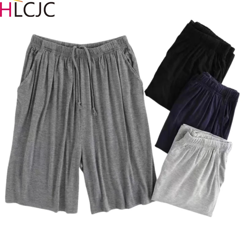 Large Size Summer Modal Mens Sleep Pants Casual Drawstring Short Pants Male Sleeping Shorts Loose Comfortable Men Sleep Bottoms
Large Size Summer Modal Mens Sleep Pants Casual Drawstring Short Pants Male Sleeping Shorts Loose Comfortable Men Sleep Bottoms