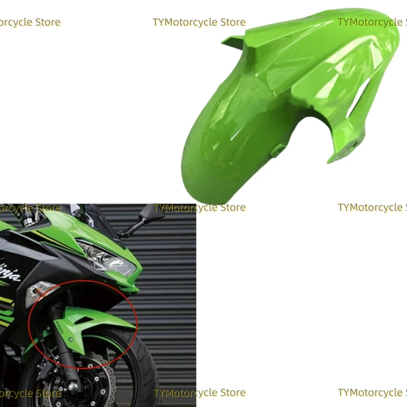 Bright green Front Fender Mudguard Tire Splash Mud Guard Fit For KAWASAKI Ninja 400 Ninja400 Z400 2018 2019 2020 2021 2022 2023
Bright green Front Fender Mudguard Tire Splash Mud Guard Fit For KAWASAKI Ninja 400 Ninja400 Z400 2018 2019 2020 2021 2022 2023