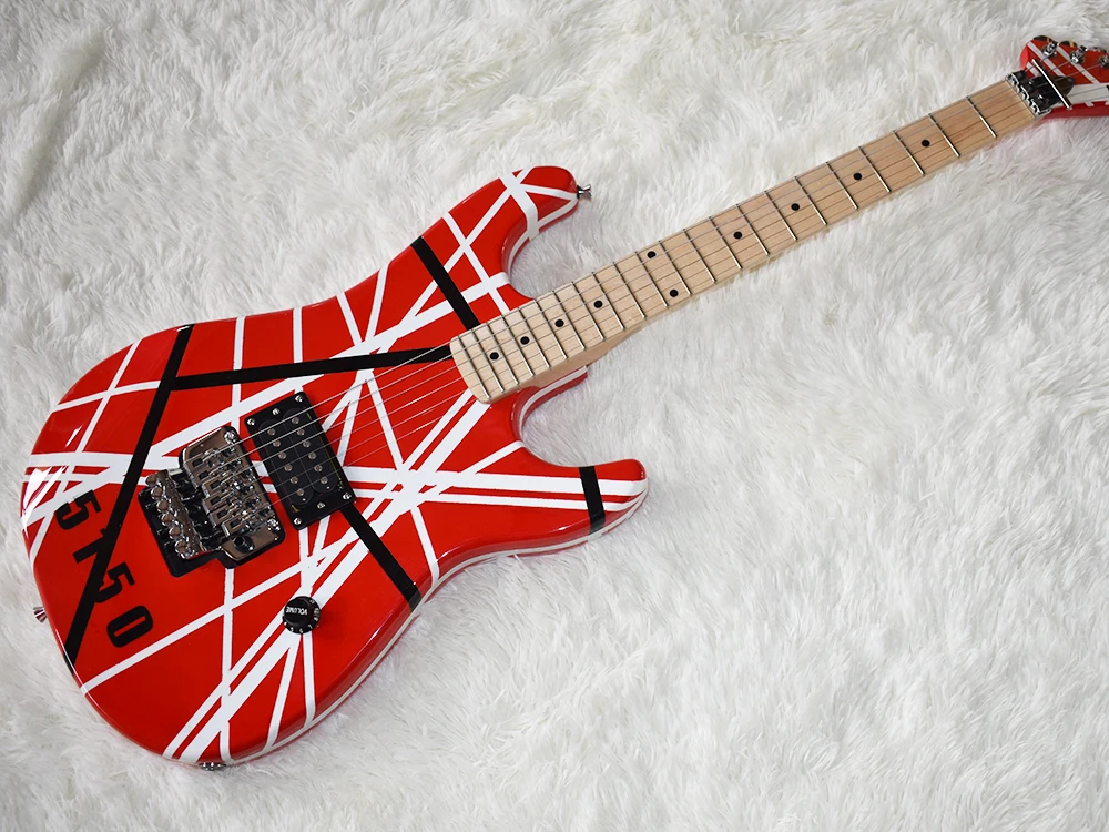 Red body floyd electric guitar 6 strings with Maple fretboard 22 frets can be customized
Red body floyd electric guitar 6 strings with Maple fretboard 22 frets can be customized