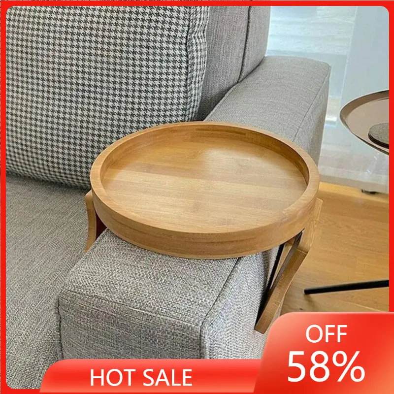 Bamboo Sofa Armrest Tray Side Tables Clip-On Round Tray For Remote Drinks Cup Bowl Phone Wood Dessert Tea Holder
Bamboo Sofa Armrest Tray Side Tables Clip-On Round Tray For Remote Drinks Cup Bowl Phone Wood Dessert Tea Holder