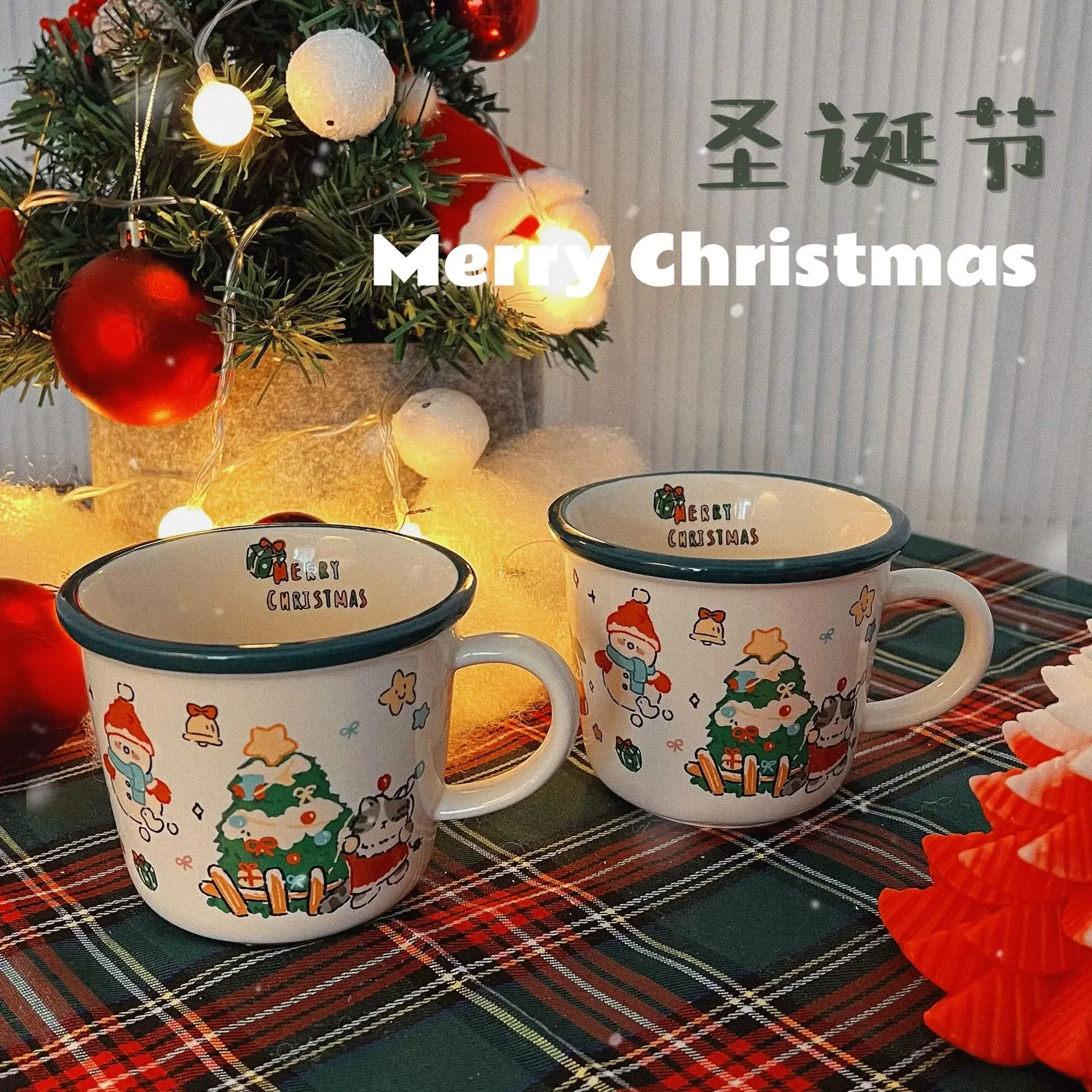 300ml Christmas Water Cup Cat Ceramic Cream Yellow Ceramic Cup Christmas Gift Mug Breakfast Coffee Mug Party Birthday Gift
300ml Christmas Water Cup Cat Ceramic Cream Yellow Ceramic Cup Christmas Gift Mug Breakfast Coffee Mug Party Birthday Gift