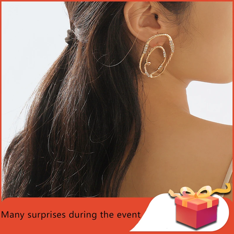 Pendant Luxury Quality Jewelry Accessories Layered Elegant Women's Hoop Earrings Ladies 2023 Trend Fashion Earing for Women
Pendant Luxury Quality Jewelry Accessories Layered Elegant Women's Hoop Earrings Ladies 2023 Trend Fashion Earing for Women