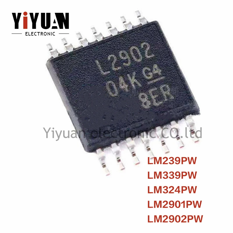 10PCS NEW LM239PWR L239 LM339PWR L339 LM324PWR L324 TSSOP14 High-precision voltage comparator chip
10PCS NEW LM239PWR L239 LM339PWR L339 LM324PWR L324 TSSOP14 High-precision voltage comparator chip