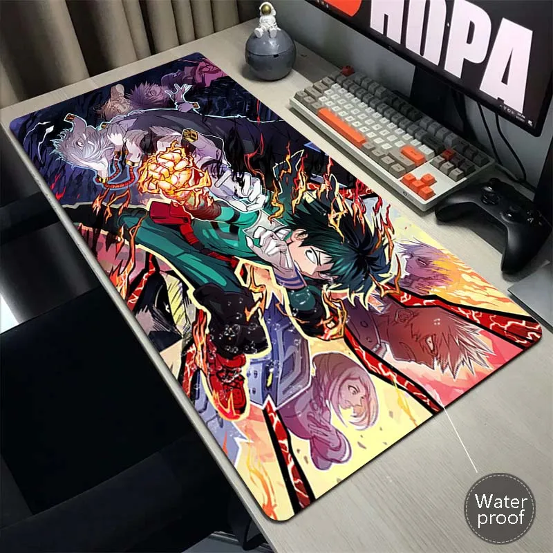 Waterproof My Hero Academia Gaming Mousepad Pc 90x40cm XXL Mouse Pad Mousemat Non-slip Rubber Pads Big Desk Mat Keyboard Pads
Waterproof My Hero Academia Gaming Mousepad Pc 90x40cm XXL Mouse Pad Mousemat Non-slip Rubber Pads Big Desk Mat Keyboard Pads