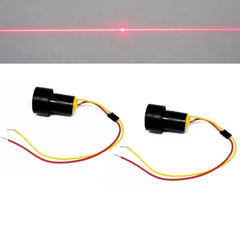 2pcs High Brightness 635nm 5mW Red Line Level Marking Laser Module Long Time Woking Mini LED
2pcs High Brightness 635nm 5mW Red Line Level Marking Laser Module Long Time Woking Mini LED