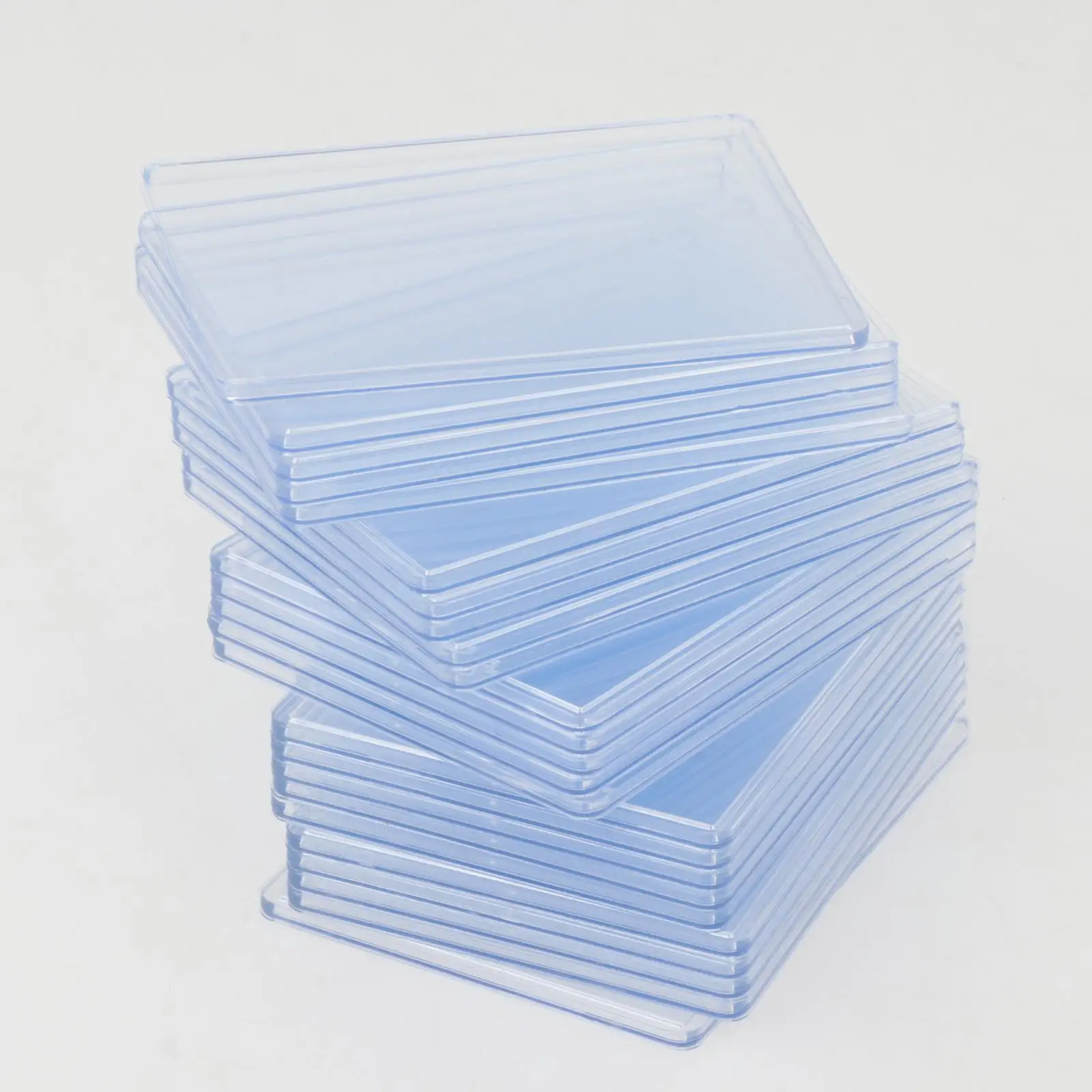 

25Pcs Transparent Card Sleeves Card Holder for Gathering Cards Baseball Football Basketball Cards Sports Cards Golf Hockey Cards