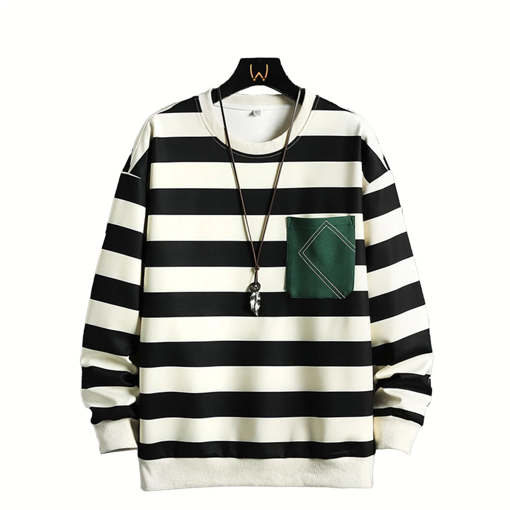 Comfy Fashion Daily Holiday Hoodies Tops Striped Sweatshirt Athletic Casual Crew Neck Loose Mens Pullover Sport
Comfy Fashion Daily Holiday Hoodies Tops Striped Sweatshirt Athletic Casual Crew Neck Loose Mens Pullover Sport