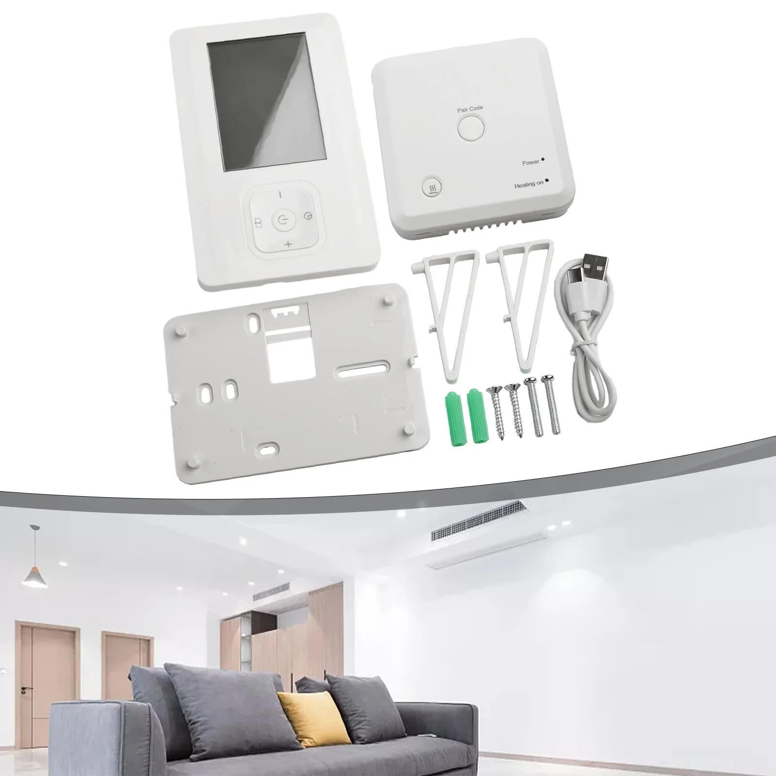 Brand New Radiator Thermostat Wireless Wifi Phone App Control Programmable For Tuya Smart Room Thermostat WIFI Smart Thermostat
Brand New Radiator Thermostat Wireless Wifi Phone App Control Programmable For Tuya Smart Room Thermostat WIFI Smart Thermostat
