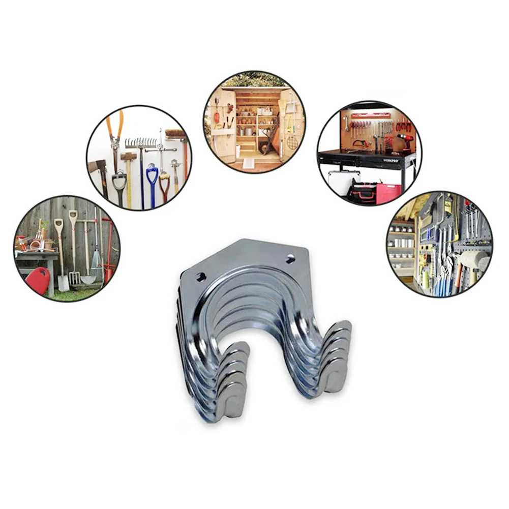 5/12/15pcs Hangers Tools Storage Hooks Wall Mount Metal Double Hooks Garage Shed Hanging Organizer Garden Bracket
5/12/15pcs Hangers Tools Storage Hooks Wall Mount Metal Double Hooks Garage Shed Hanging Organizer Garden Bracket