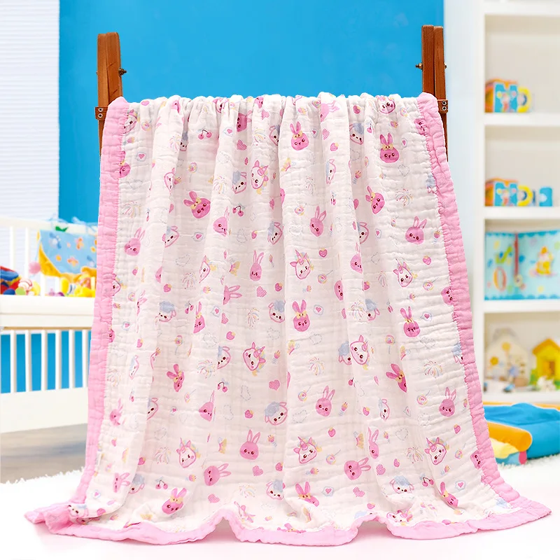 Pure Cotton Baby Bath Towel High-density Six-layer Gauze Cover Quilt Spring Summer Comfortable Breathable Kid Edging Towel Quilt
Pure Cotton Baby Bath Towel High-density Six-layer Gauze Cover Quilt Spring Summer Comfortable Breathable Kid Edging Towel Quilt