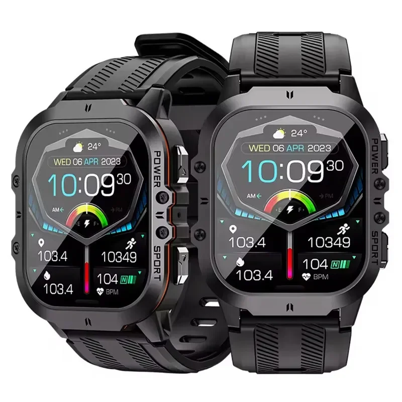 

2024 New C26 Smart Watch AMOLED Screen Bluetooth Call Three Anti-outdoor Sports Waterproof Heart Rate Blood Oxygen Monitoring
