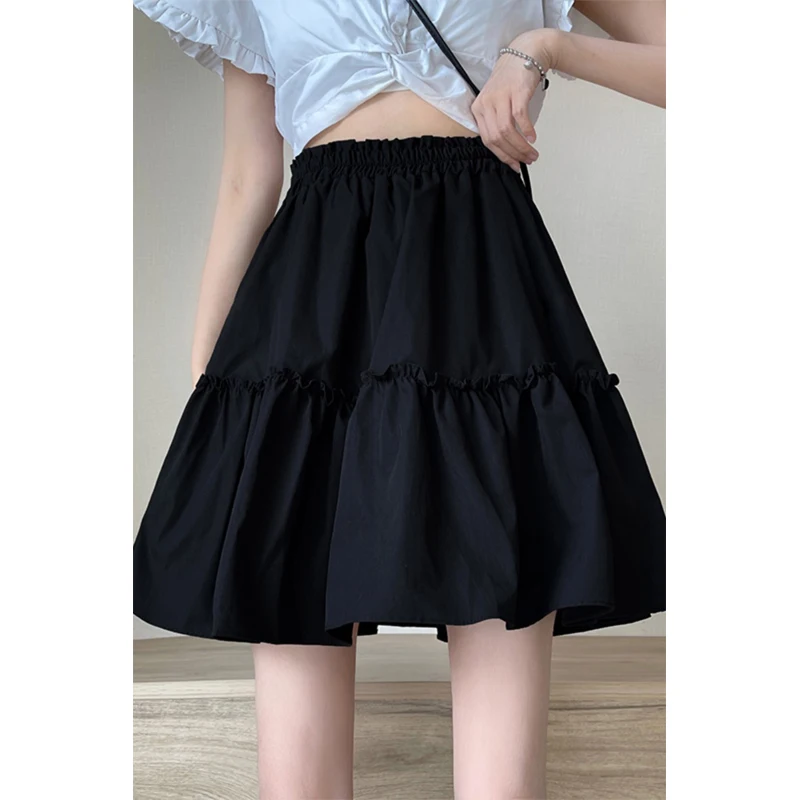Vintage Lolita Kawaii Plus Size Short Mini Pleated Skirts For Women Fashion 2023 Elegant Bohemian Korean Fashion Clothing Black
Vintage Lolita Kawaii Plus Size Short Mini Pleated Skirts For Women Fashion 2023 Elegant Bohemian Korean Fashion Clothing Black