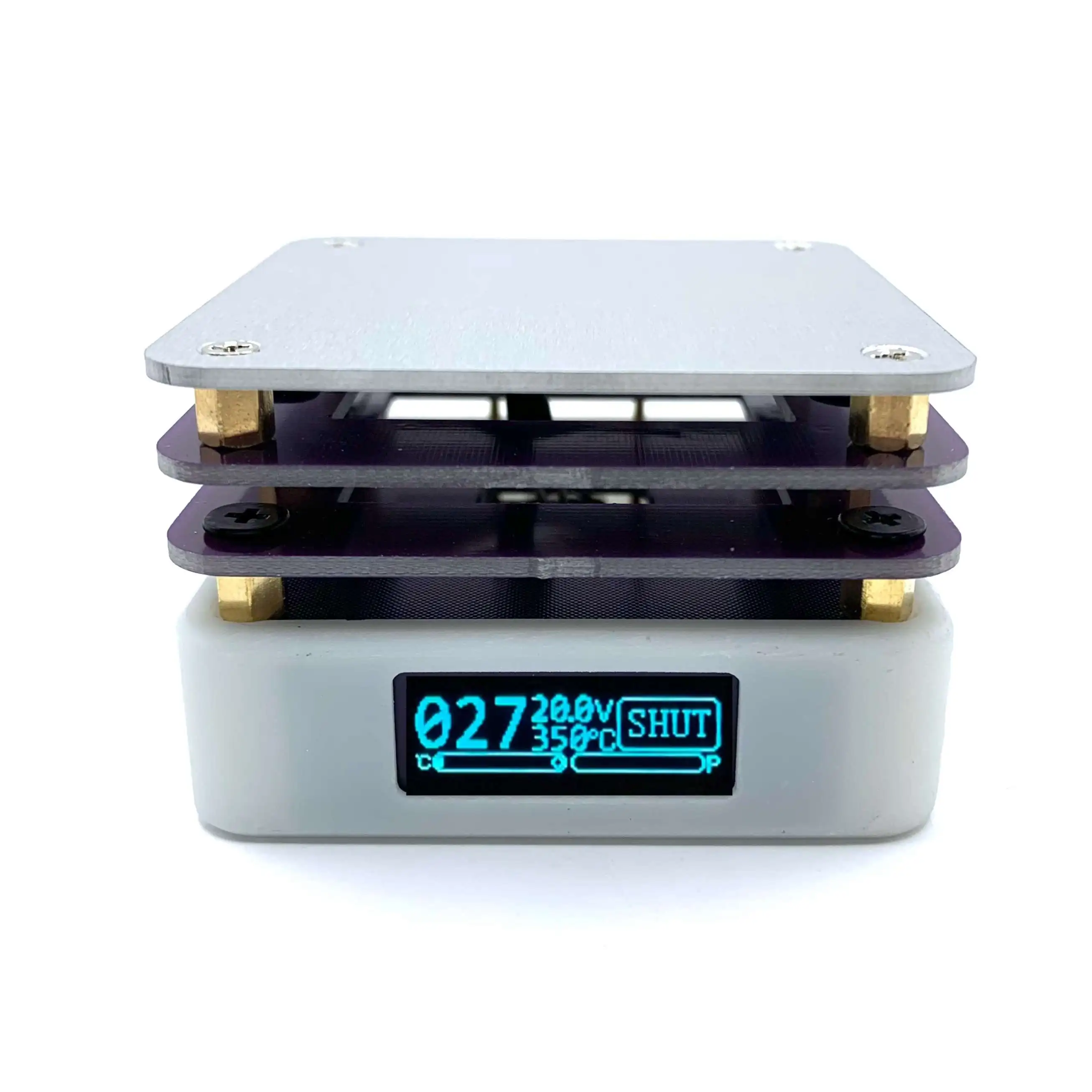PD 65W Mini Hot Plate Preheater OLED Display PCB Board Welding Heating Plate Rework Station Preheating Platform Repair Tool
PD 65W Mini Hot Plate Preheater OLED Display PCB Board Welding Heating Plate Rework Station Preheating Platform Repair Tool
