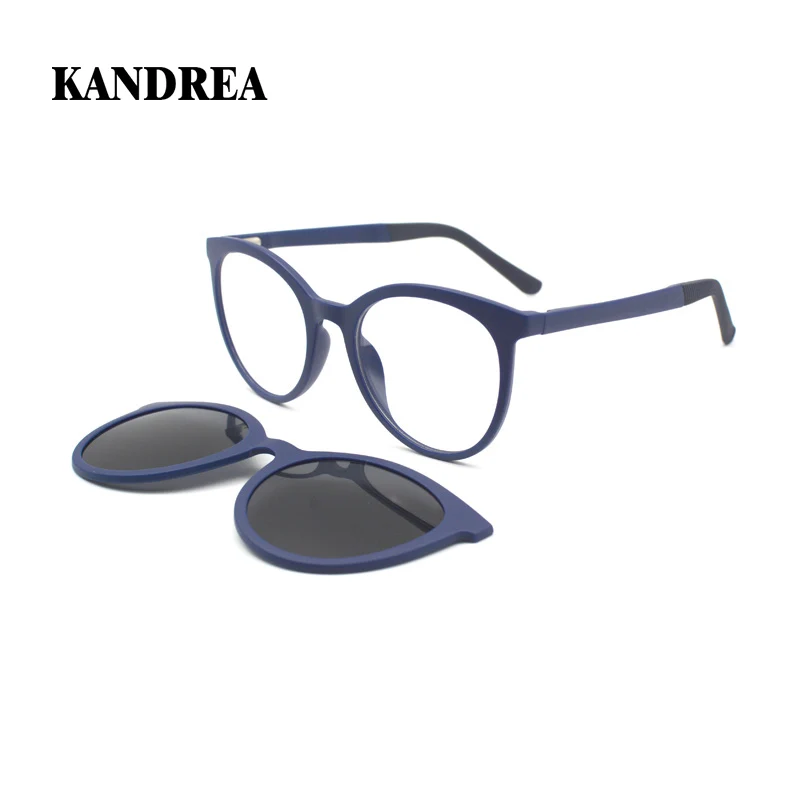KANDREA 2 In 1 TR Round Polarized Magnet Sunglasses Women Fashion Retro Glasses Big Frame Brand Designer Magnetic Eyewear S2031
KANDREA 2 In 1 TR Round Polarized Magnet Sunglasses Women Fashion Retro Glasses Big Frame Brand Designer Magnetic Eyewear S2031